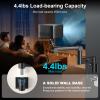 Aokeo Projector Wall Mount, 360 Adjustable Projector Stand Wall Mount for Cameras,projectors,VCRs,CCTV view 4