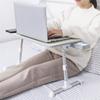 Adjustable Portable Folding Laptop Desk Computer Table Stand Tray for Bed Useful Side Tables Furniture Living Room Table Efficency (C) view 3