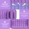co2CREA Hard Travel Case for JBL Flip 7/6/5/4 Speaker, Purple view 4