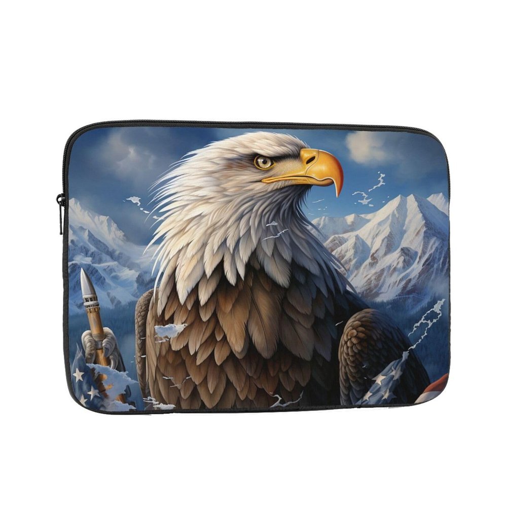 12 Inch Laptop Sleeve Bag Waterproof Shockproof Laptop Case Bags Lightweight Computer Skin Bag Eagle Tablet Carrying Case