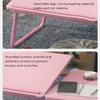 Adjustable Laptop Bed Desk,Cup Holder/Baffle Design/Folding Leg Portable Multifunctional Bed Tray Table,Writing Eating Bed Table Write (Blue 21.7inchs) view 4