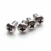 100pcs/Lot GB818 M4x16 mm M4*16 mm 304 Stainless Steel Cross recessed pan Head Screw view 1