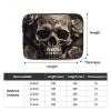 13 Inch Laptop Sleeve Bag Waterproof Shockproof Laptop Case Bags Lightweight Computer Skin Bag Leather Rose Skull Tablet Carrying Case view 4