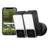 Eve Outdoor Cam 2-Pack Secure floodlight Camera, High Security & Privacy (HomeKit Secure Video), 1080p, Night Vision, Wi-Fi (2.4 GHz), Motion Sensor, 2-Way Communication, People/pet/Vehicle Detection view 1