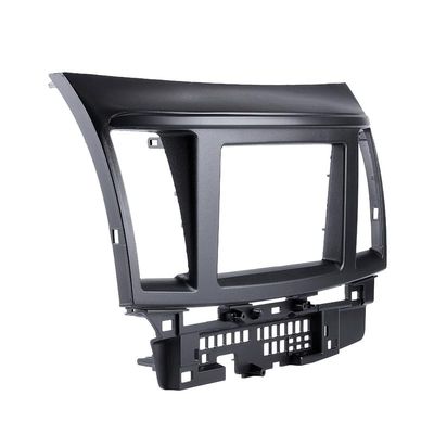 2 DIN In Dash Panel Trim Frame Installation Kit Car Stereo Radio Fascia Compatible with Fortis Lancer Face Plate