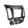 2 DIN In Dash Panel Trim Frame Installation Kit Car Stereo Radio Fascia Compatible with Fortis Lancer Face Plate view 1