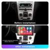 MekedeTech Android Touch Screen for Chevy Chevrolet Malibu 2008-2012,9 inch Stereo Navigation with Wireless CarPlay/Android Auto/FM,4 core 1+32G view 2