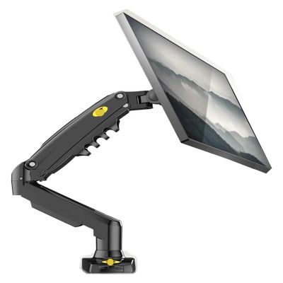 ADPVRLUQ F80 Desktop Gas Spring 17-30 inch LCD LED Monitor Stand mounting arm Full Motion Monitor Stand Load Capacity 2-9 kg(2023 Ver Black)