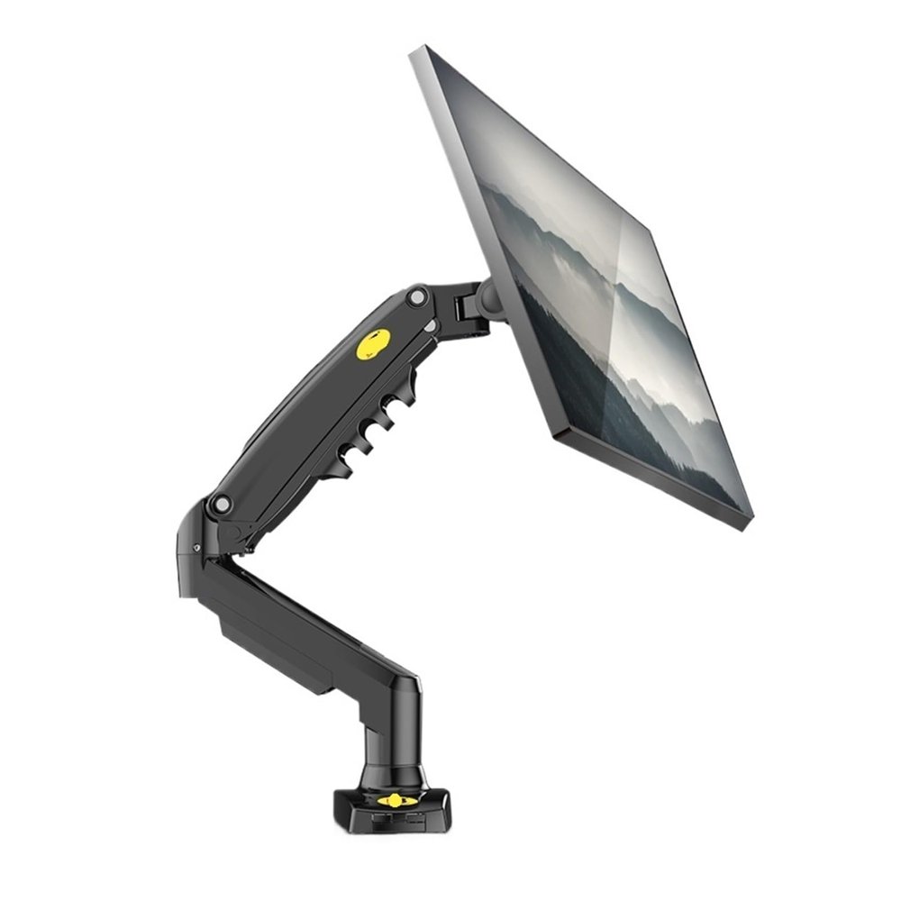 ADPVRLUQ F80 Desktop 17-inch-30-inch LCD LED Monitor Stand arm Gas Spring Load Capacity 2-9 kg(with Adaptor)