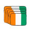 15 inch Laptop Case  Flag of Cote D'Ivoire Full-Print Canvas Handbag, Slim & Lightweight Computer Sleeve for Men and Women view 2