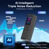 128GB Voice Activated Recorder with Playback: Magnetic Audio Recorder with AI Noise Cancellation, 220 Hours Continuous Recording, Recording Device for Lectures Meetings Interviews Classroom view 3