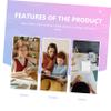 AUTSUPPL Folding Tablet Holder Aluminum Alloy Phone Storage Rack Adjustable Support Phone Holder Rack for Desktop view 3