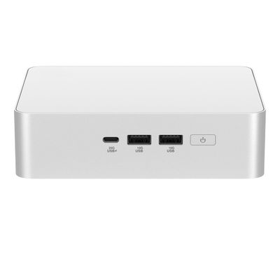 ASUS NUC 15 Pro+ Barebones Mini PC with Intel Series 2 Core Ultra 5 225H, up to 96GB DDR5 RAM, Dual Storage, Thunderbolt 4, Wi-Fi 7 & Bluetooth 5.4, Toolless Silver Aluminum Chassis, with VESA Mount