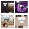 Satellite Router Wall Mount Kit for Gen 3, with Built-in Ventilation and Efficient Cable Management, Ideal for RVs, Living Rooms, Boats, and More, Crafted from ABS view 3