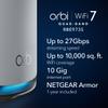 NETGEAR Orbi 970 Series Quad-Band WiFi 7 Mesh Network System (RBE973S) (Renewed) view 2
