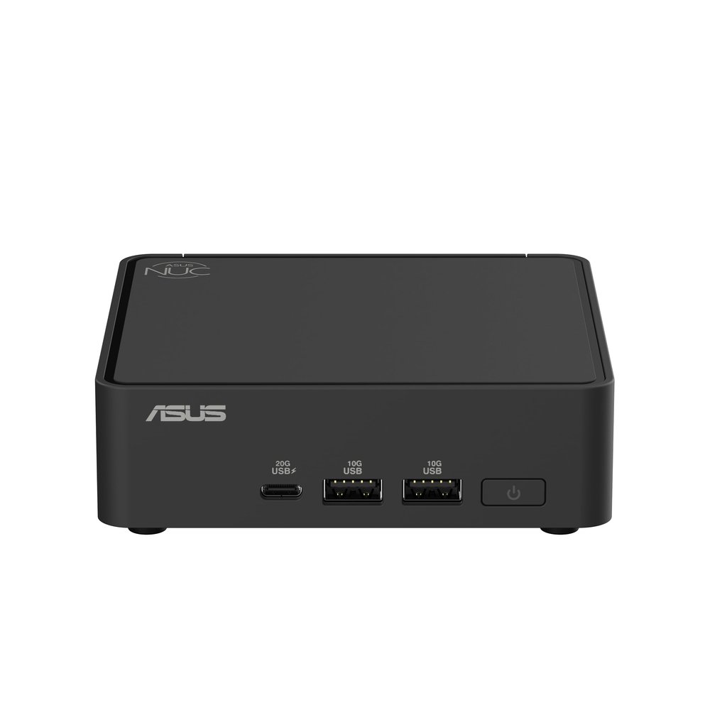 ASUS NUC 15 Pro Slim Full System Mini PC with Intel Series 1 Core 3 100U, 16GB DDR5 RAM, 512GB PCIe G4x4 NVMe SSD, Thunderbolt 4, WiFi 7 & Bluetooth 5.4, Toolless Chassis Access, VESA Mount Included
