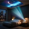 DAWASAPAT Adjustable Projector Stand & Mount - 3-in-1 Ceiling/Wall/Table Mount with 180 Dual-Axis Rotation, Universal 1/4" Screw, Multi-Hole Design, Anti-Slip Pads for Secure Projector Holder view 2