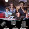 DAWASAPAT Adjustable Projector Stand & Mount - 3-in-1 Ceiling/Wall/Table Mount with 180 Dual-Axis Rotation, Universal 1/4" Screw, Multi-Hole Design, Anti-Slip Pads for Secure Projector Holder view 3