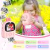 Instant Print Camera for Kids, 1080P HD Selfie Digital Video Cameras Toddler 3 Print Paper & 32G Card, Christams Birthday Gifts for Girls Boys Age 3-12(Pink) view 2