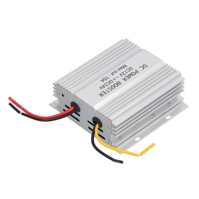 12V to 24V DC DC Power Converter with 10A 240W Output for Car Audio and Monitoring Systems, Stable Performance, Automatic Protection