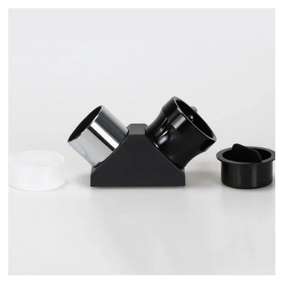 1.25" 90 Full Erect Image Mirror Diagonal for Astronomical Telescope Viewing Angle Converter Accessories