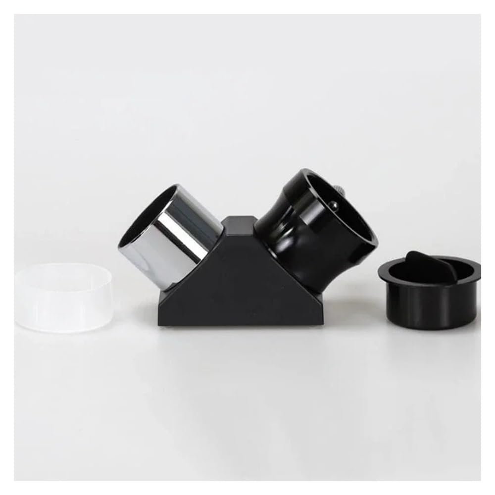 1.25" 90 Full Erect Image Mirror Diagonal for Astronomical Telescope Viewing Angle Converter Accessories