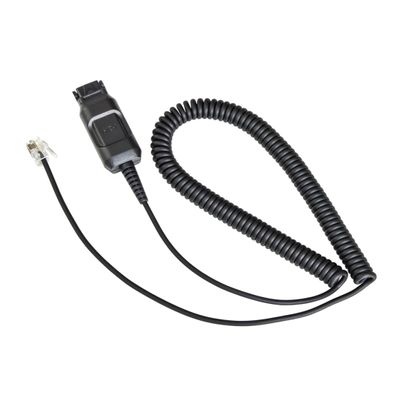 HIC-1 Adapter Cable of Headset Work with Avaya 2400 4400 4600 5400 5600 9400 9500 Series, 6416D+M, 6424D+M and QE4610 Phones