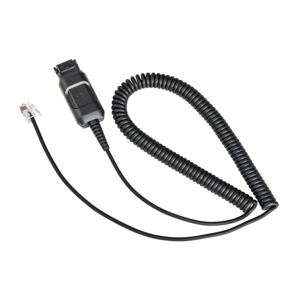 HIC-1 Adapter Cable of Headset Work with Avaya 2400 4400 4600 5400 5600 9400 9500 Series, 6416D+M, 6424D+M and QE4610 Phones