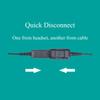 HIC-1 Adapter Cable of Headset Work with Avaya 2400 4400 4600 5400 5600 9400 9500 Series, 6416D+M, 6424D+M and QE4610 Phones view 4