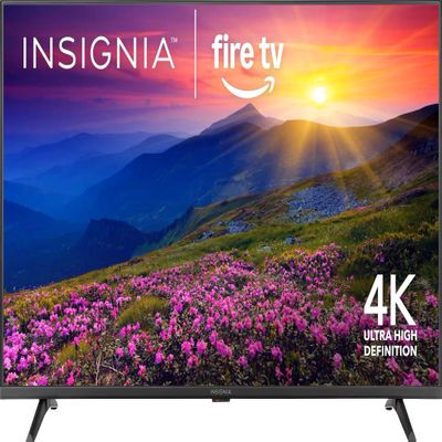 INSIGNIA 55-inch Class F50 Series LED 4K UHD Smart Fire TV with Alexa Voice Remote (NS-55F501NA26)