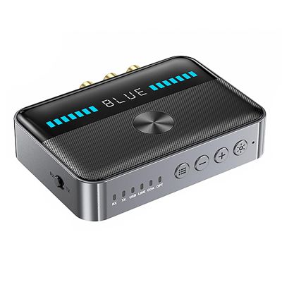 Bluetooth 5.3 Receiver Bluetooth Audio NFC Transmitter Wireless Receiver Adapter for Home Car Stereo