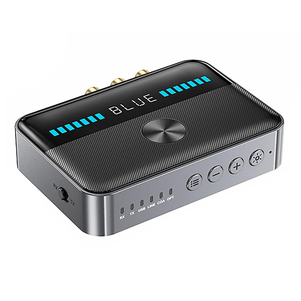 Bluetooth 5.3 Receiver Bluetooth Audio NFC Transmitter Wireless Receiver Adapter for Home Car Stereo