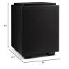Definitive Technology Home Theater Bundle: (2) ProMonitor 1000 Bookshelf Speakers with Descend DN8 8" Subwoofer - Powerful 2.1 System for Immersive Audio view 4