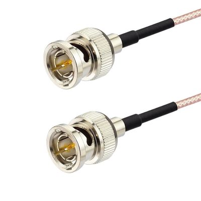 bodateng LIHUA RG179 Cable 75  BNC Male to BNC Male Female Plug Ja-ck Connector Adapter for Video Camera SDI Camcorder HD-SDI/3G-SDI/4K/8K(BNCJJ 75Ohm,100CM)