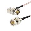 bodateng LIHUA RG179 Cable 75  BNC Male to BNC Male Female Plug Ja-ck Connector Adapter for Video Camera SDI Camcorder HD-SDI/3G-SDI/4K/8K(BNCJJ 75Ohm,100CM) view 3