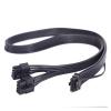 YWZBQL Wen ST for PF1 ARGB 850W 1000W 1050W 1200W 12VHPWR PCIe 5.0 Power Supply Cable Dual 8pin to 16pin PCI-e RTX4090 4080 4070 view 1