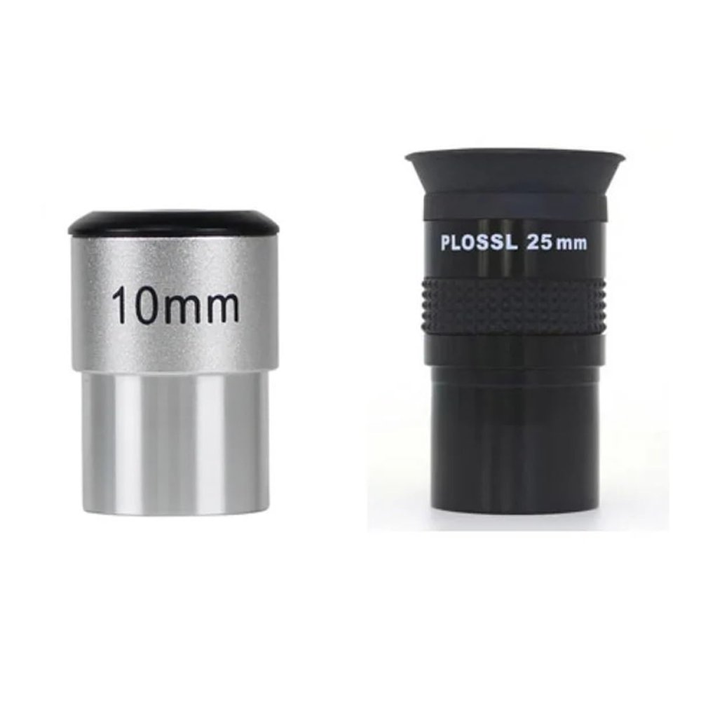 Reflector Astronomical Telescope Set D114F900 Primary Mirror and Secondary Mirror W/Base Focuser 10/25mm Eyepiece(10mm 25mm)