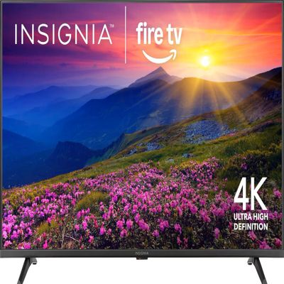 INSIGNIA 65-inch Class F50 Series LED 4K UHD Smart Fire TV with Alexa Voice Remote (NS-65F501NA26)