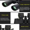 380X100 Zoom Binocular Telescope Black HD Waterproof Infinite Zoom Outdoor Camping Binoculars view 4