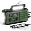 Emergency Radio Hand Crank Solar, 10000mAh/37000mWh Emergency Weather Radio view 1