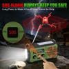 Emergency Radio Hand Crank Solar, 10000mAh/37000mWh Emergency Weather Radio view 3