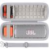 Baval Hard Portable Case Compatible With JBL Flip 7 Portable Wireless Bluetooth Waterproof Speaker(White Case) view 1