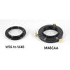 2" Geared Dual Speed Focusing Mount Adapter - M48 Camera Angle Rotator(M56 to M48 CAA) view 2