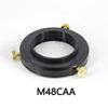 2" Geared Dual Speed Focusing Mount Adapter - M48 Camera Angle Rotator(M56 to M48 CAA) view 4