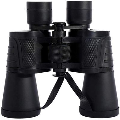 20x50 HD Binoculars with Clear Weak Light Vision Using BAK-4 Prism FMC Lens 22mm Large Eyepiece for Birds Watching Hunting - Waterproof Black