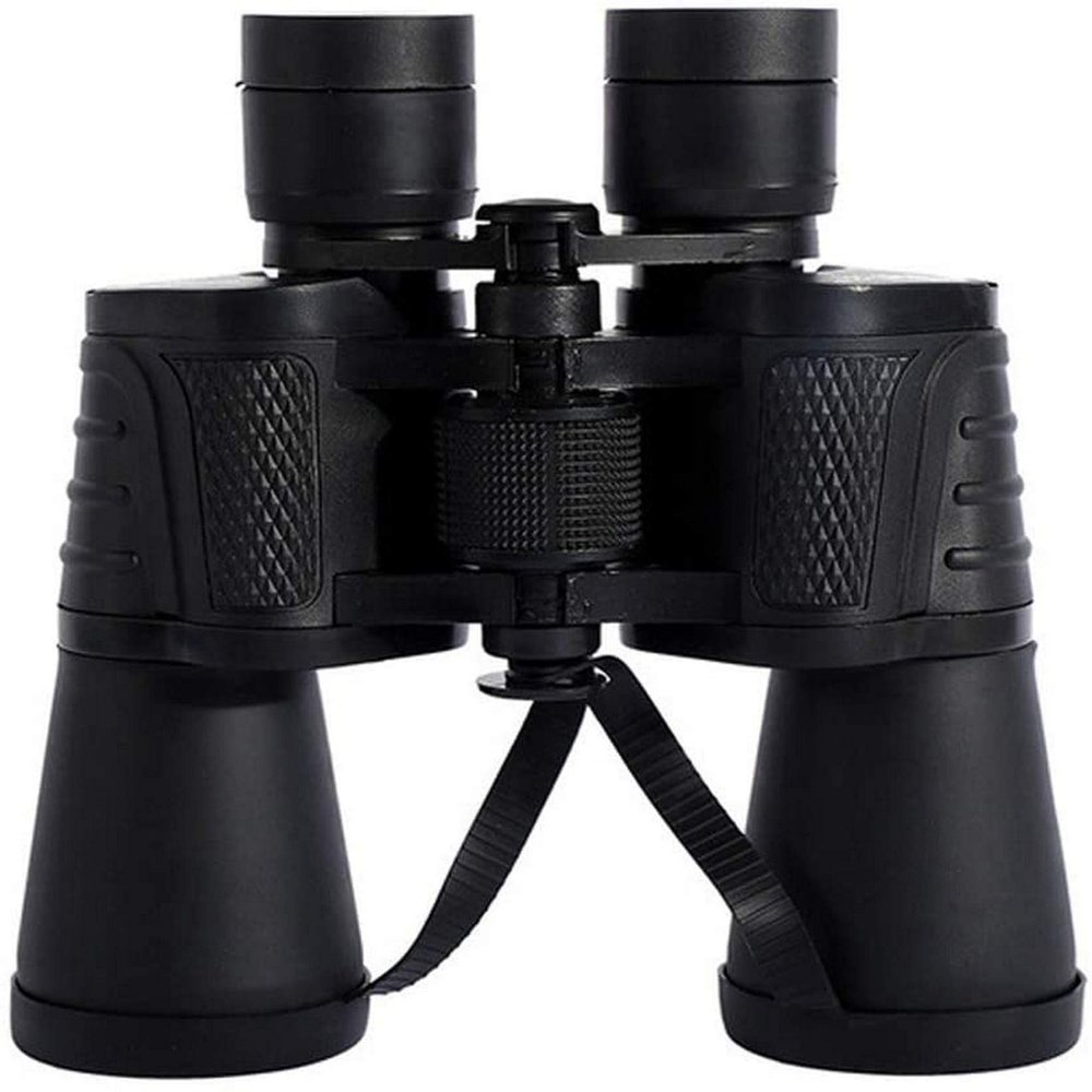 20x50 HD Binoculars with Clear Weak Light Vision Using BAK-4 Prism FMC Lens 22mm Large Eyepiece for Birds Watching Hunting - Waterproof Black