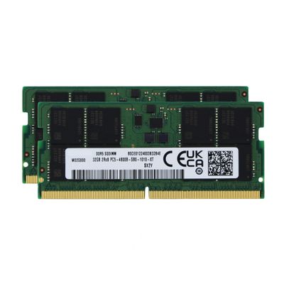 Factory Original 64GB (2x32GB) Compatible for MSI Katana GF76 12UDO Laptop DDR5 4800MHz PC5-38400 SODIMM 2Rx8 CL40 1.1v Notebook Memory Module Upgrade RAM Adamanta