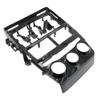 QIDALASER Car Radio Frame 9 Inch Fascia Adapter Android Dash Fitting Panel Kit for Toyota Vios Yaris 2017-2019 (Right MT Frame) view 2