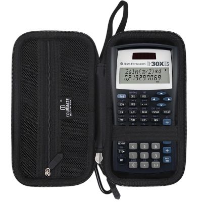 Tourmate Hard Travel Case Replacement for Texas Instruments TI-30X IIS 2-Line/TI-30Xa / TI-30XS / TI-36X Pro/Scientific Calculator(Box for Sale)(Black)