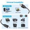 Dmoizka 6.6ft USB Cable for HP Photosmart C4599 C4524 C4635 C4640 C4650 C4680 C4683 Printer view 3